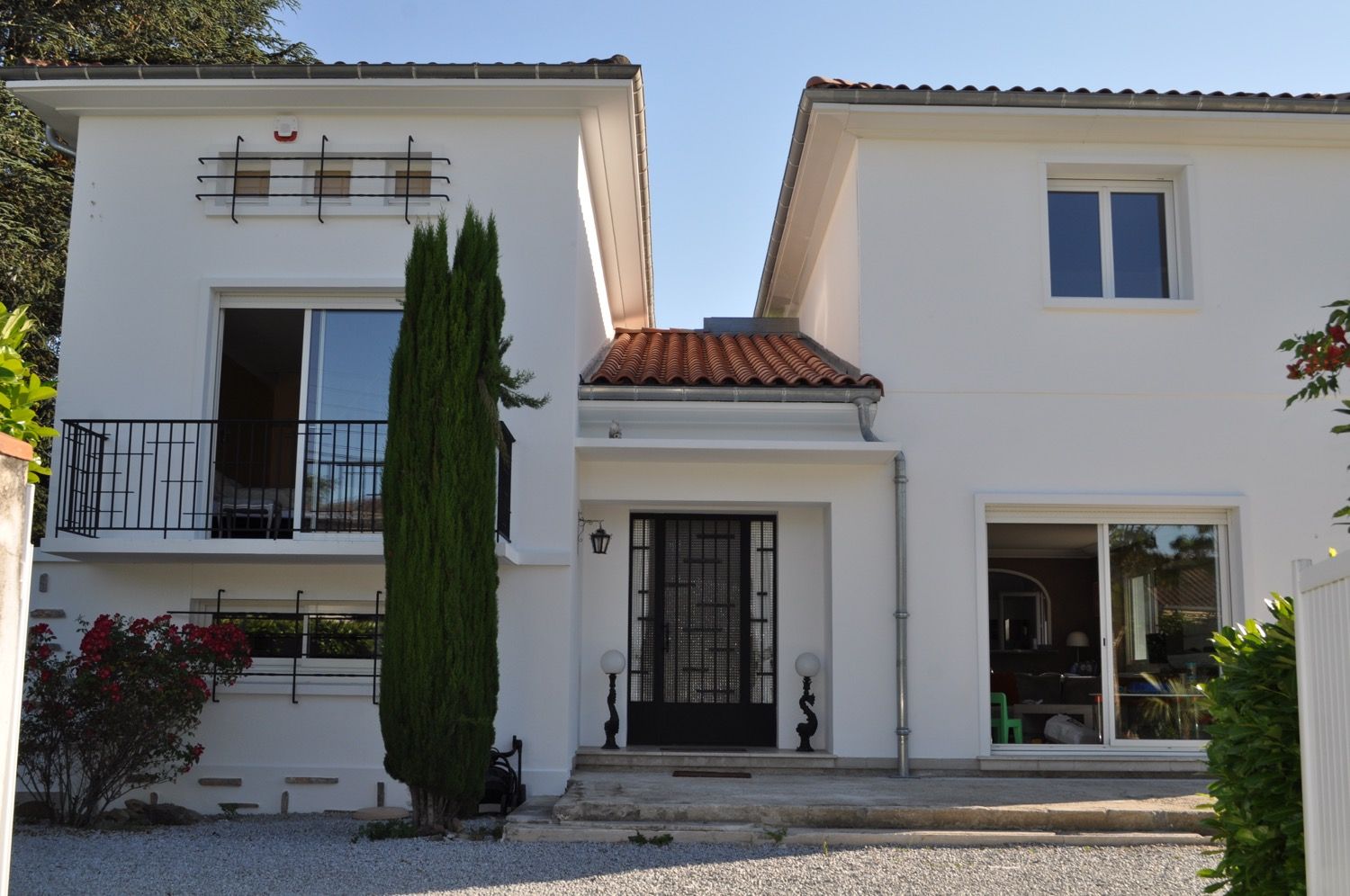 Surélévation partielle d'une maison d'habitation